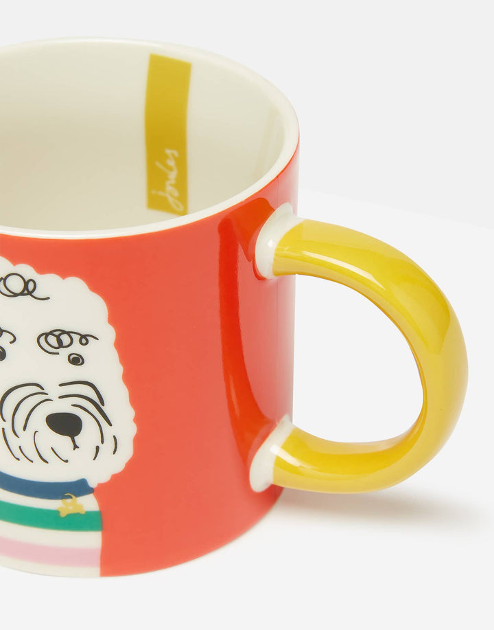 JOULES BRIGHTSIDE POODLE DOG CUPPA MUG