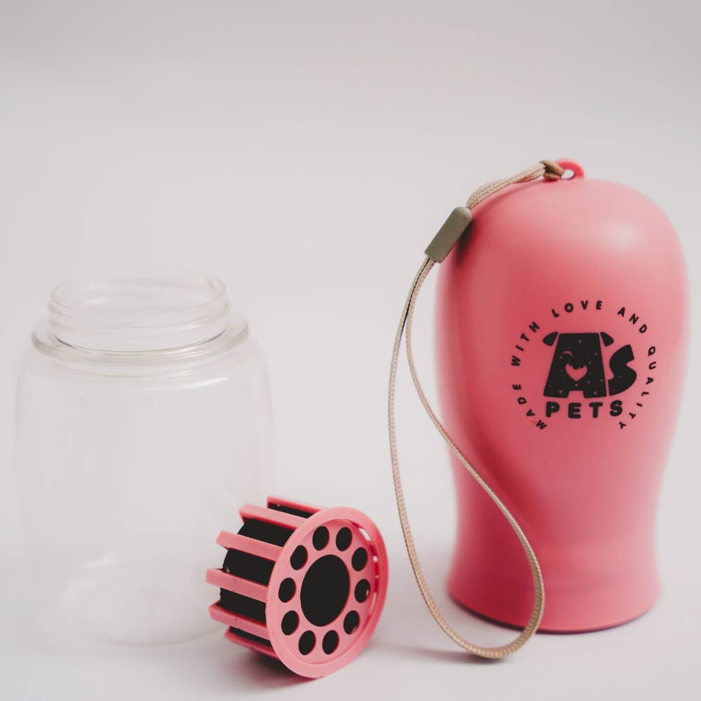 As Pets - Portable Pet Water Bottle (Pink)