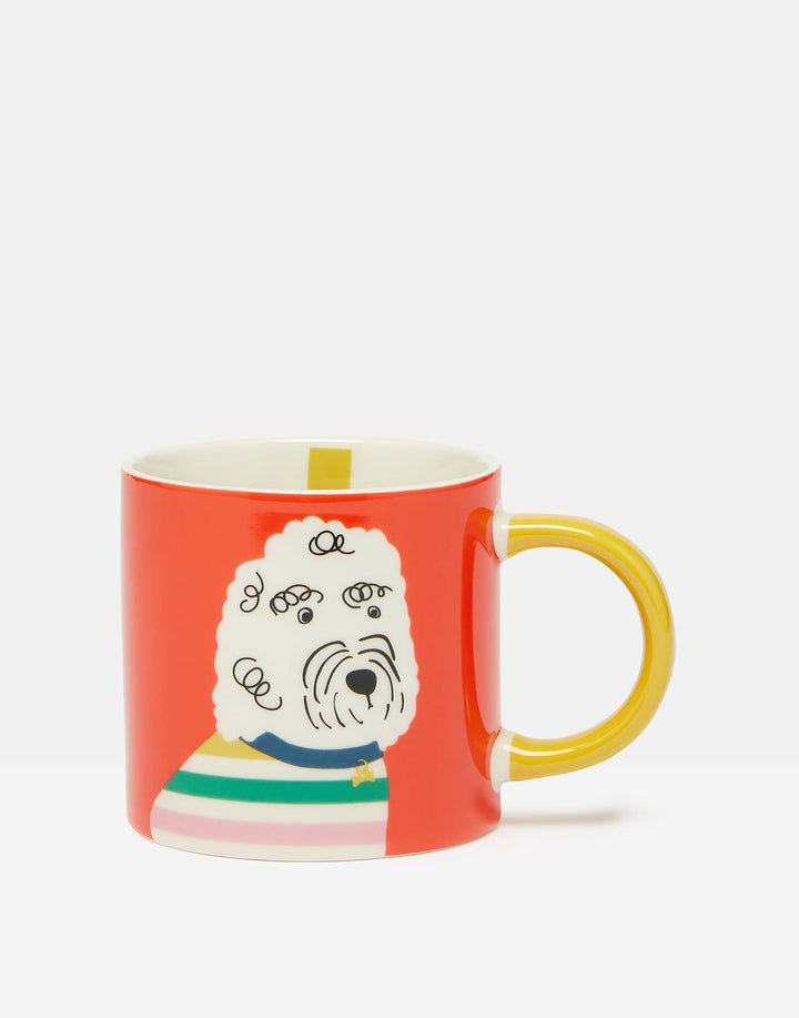 JOULES BRIGHTSIDE POODLE DOG CUPPA MUG