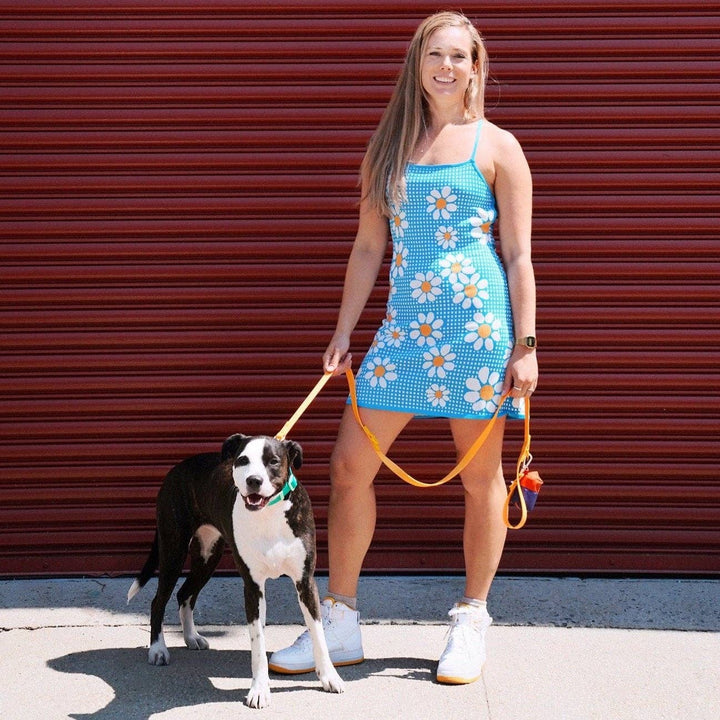 The Fritz Leash - Durable, Adjustable & Two-tone | Orange